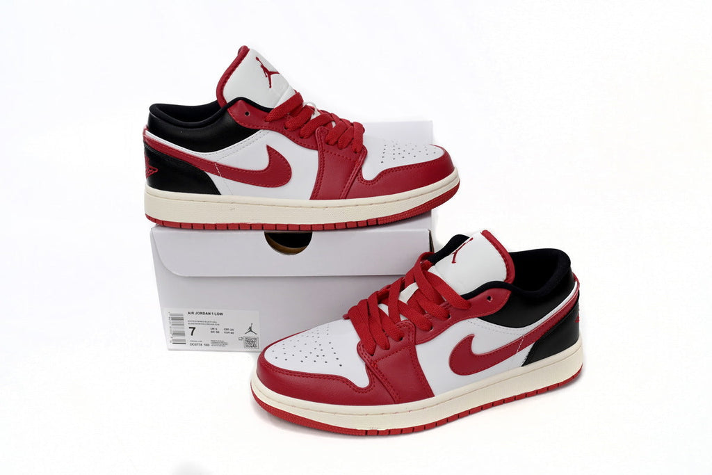 Air Jordan 1 Low Reverse Black Toe Reps Sneaker DC0774-160