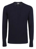 Drumohr round-neck cable-knit sweater