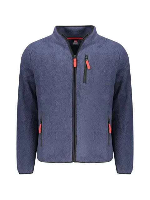 NORWAY 1963 logo-patch zip-fastening sweatshirt