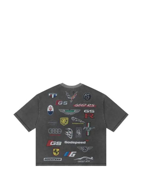 GODSPEED New York Insignias logo-print washed T-shirt