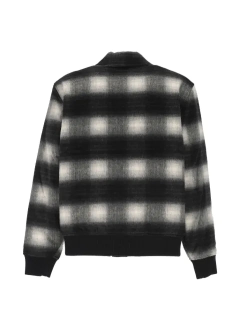 Les Deux check-pattern logo-patch jacket