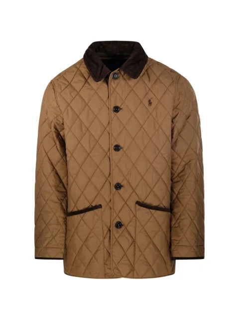 Ralph Lauren Collection quilted long-sleeve jacket