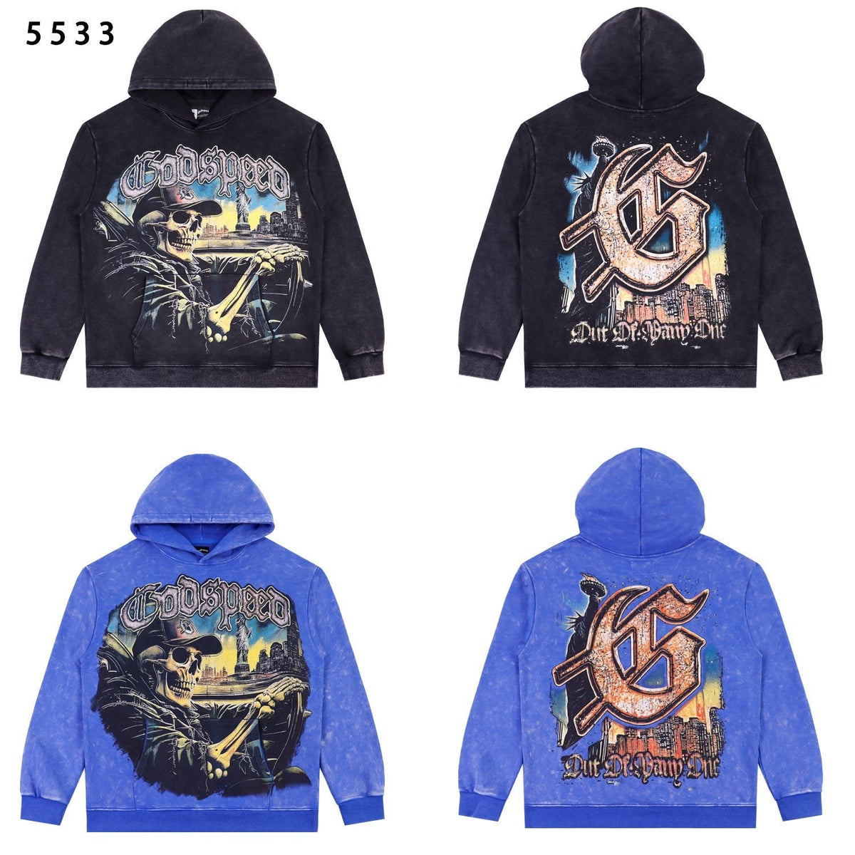Godspeed Racing Graphic Pullover Hoodie