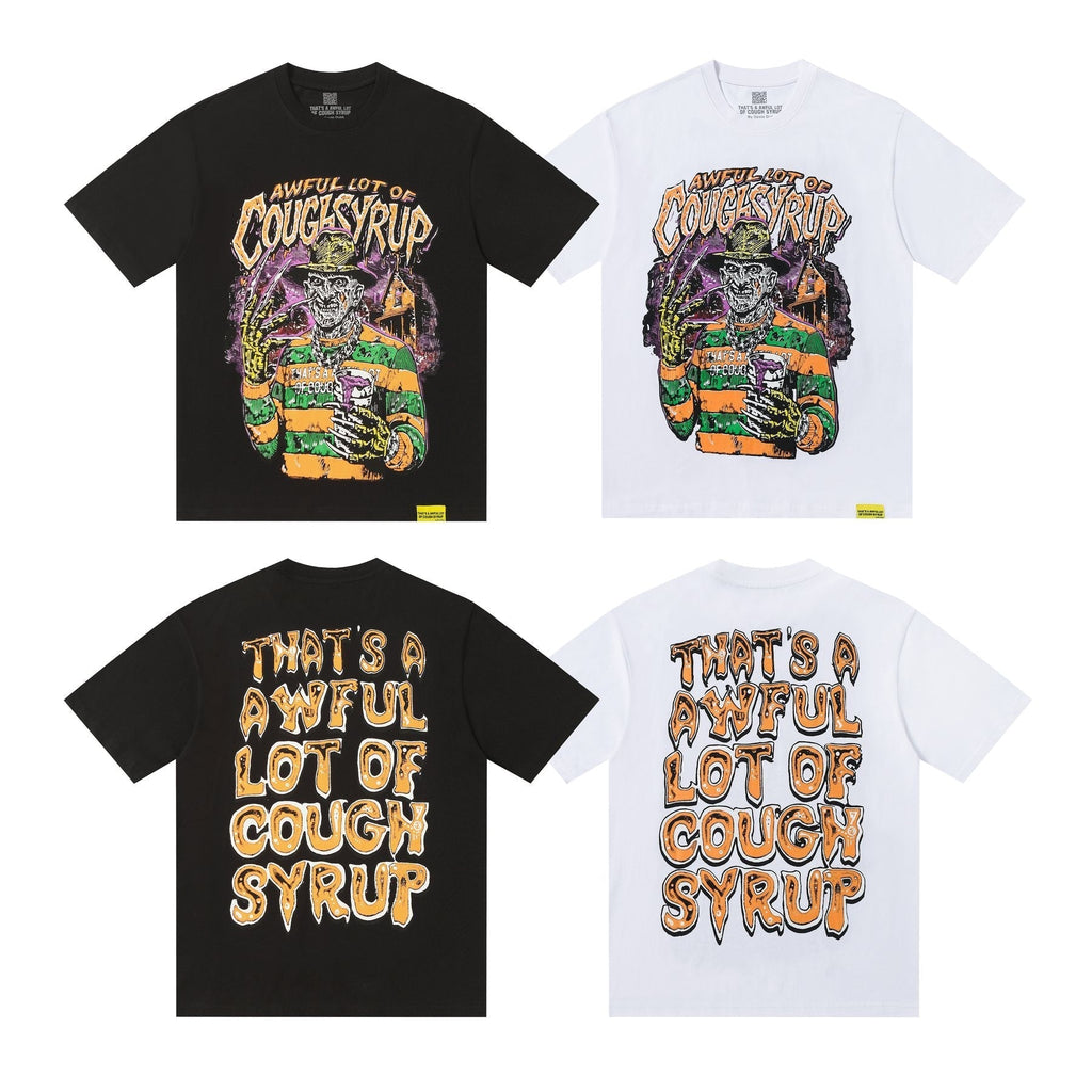 THAT'S A AWFUL LOT OF COUGH SYRUP Front & Back Graphic T-Shirt