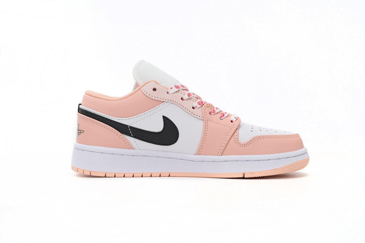Jordan 1 Low Light Arctic Orange Pink 553560-800