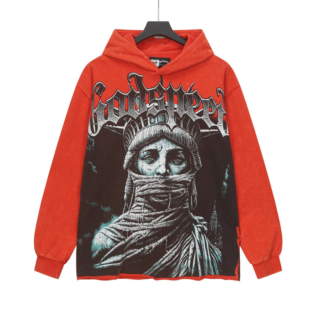 Godspeed Statue of Liberty Graphic Hoodie